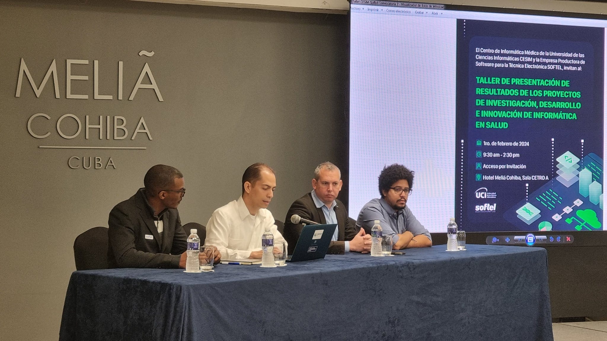 Taller de presentación de los resultados de los proyectos de investigación, desarrollo e innovación de informática en el sector de la salud.