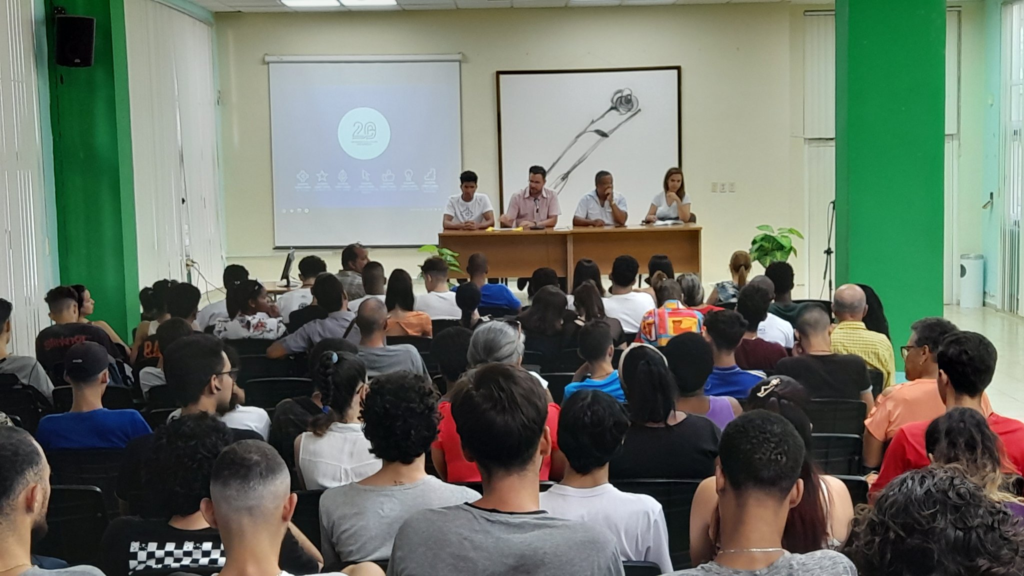 Inauguran en la UCI el XVI Fórum de Historia. Foto: Héctor Elider González Rodríguez