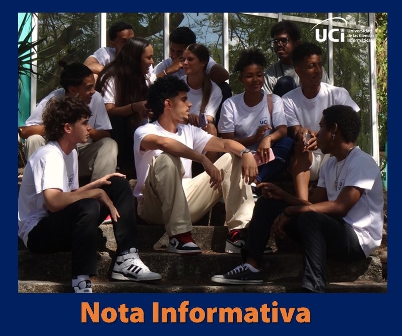 Nota Informativa sobre el Inicio del Curso Académico 2025-2026 en la Universidad de las Ciencias Informáticas. Foto: Archivo