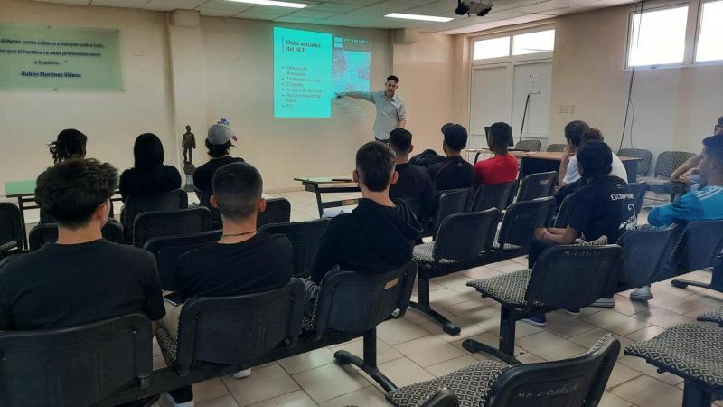 Ciclo de conferencias de actualización para estudiantes universitarios.