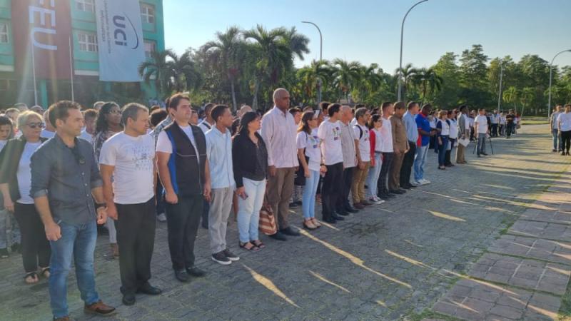 Acto por el 20 Aniversario de la Universidad. 