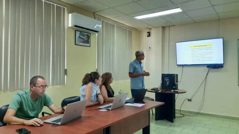 Taller de resultados de proyectos institucionales.