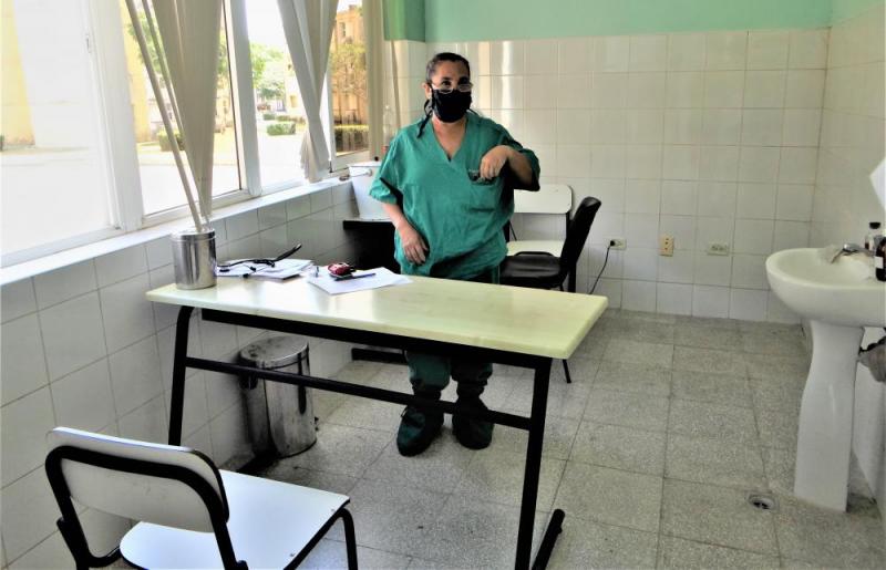 Sala de Respiratorio del Centro Médico de la UCI