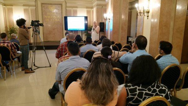 Especialistas en el área del reconocimiento de patrones y la inteligencia artificial debaten en el Hotel Nacional de Cuba sobre minería de datos, reconocimiento de patrones, visión artificial, inteligencia artificial y campos relacionados.