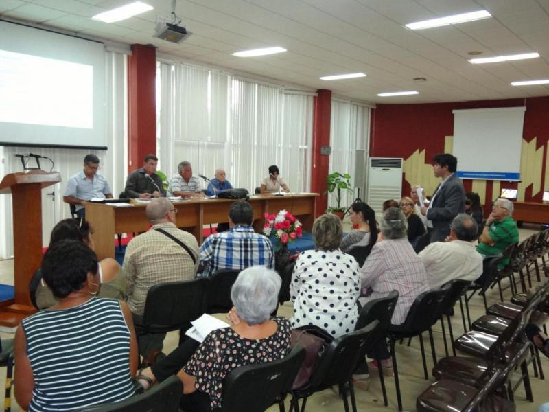 Taller de la IV Conferencia Científica, realizado el 11 de noviembre en el Salón de Eventos del docente Camilo Cienfuegos. 