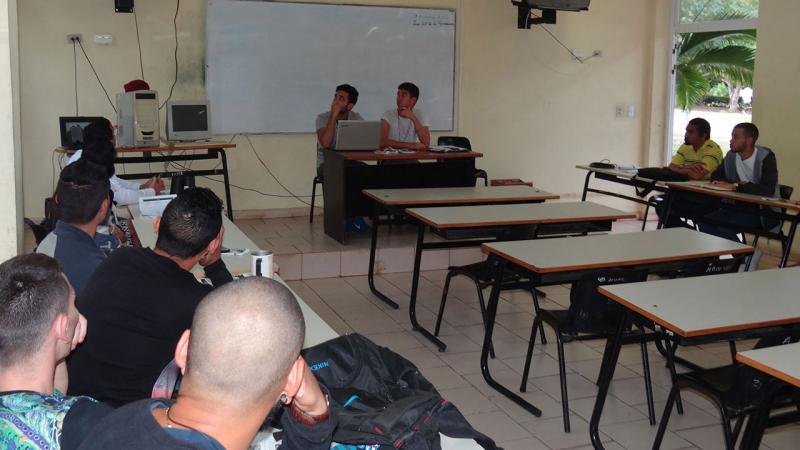 Congreso de la FEU en las brigadas de la Facultad 2. 