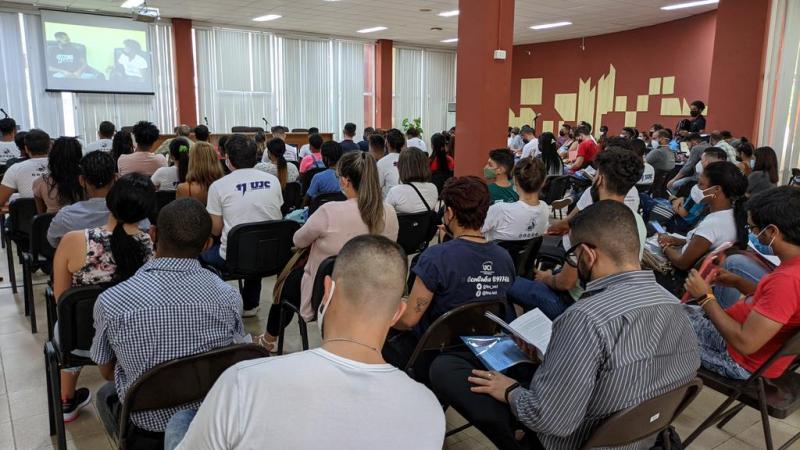 La vanguardia juvenil de la UCI participa del 22 al 24 de febrero en el Activo de la Militancia de la UJC.