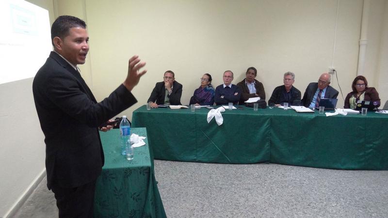 El MSc.Yunior César Fonseca Reyna, profesor auxiliar de la Universidad de Granma e integrante del Programa Doctoral en Informática de la Universidad Central “Marta Abreu” de Las Villas. 