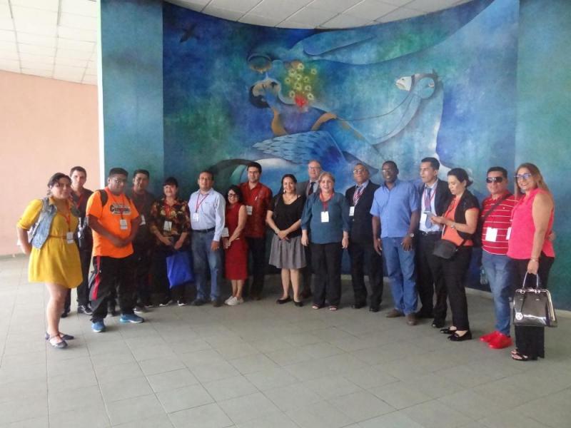 Delegados de Universidad 2020 visitaron la Universidad de las Ciencias Informáticas.