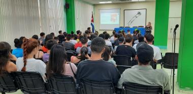 Asambleas de ubicación laboral en la Universidad. Fotos: Osmel Batista Tamarit