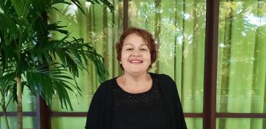 Elianis Cepero Fadragas recibió en la jornada de este jueves la medalla José Tey.Foto: Osmel Batista Tamarit.