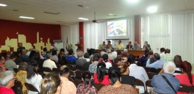 La clausura de la Reunión Nacional de profesores de Historia de Cuba y Marxismo-Leninismo del MES, evidenció el empeño de trabajar para mejorar la impartición de estas asignaturas. Foto: Juan Félix Hernández Rodríguez