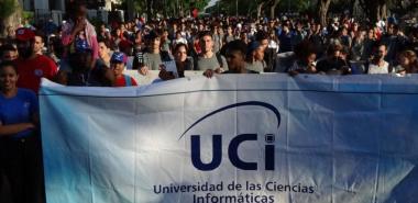 La UCI desfiló este 1ro. de Mayo por la unidad, soberanía y la Revolución