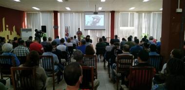 El tributo político-cultural, protagonizado por nuestra comunidad universitaria, fue escenario además para resaltar los valores humanos del Comandante en Jefe.